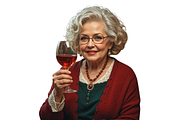 Funny Old Lady Christmas Sublimation, a Decorative Illustration by Creative design (Thumbnail 4 of 7)