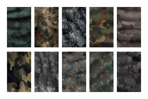 Camouflage Patterns For Photoshop