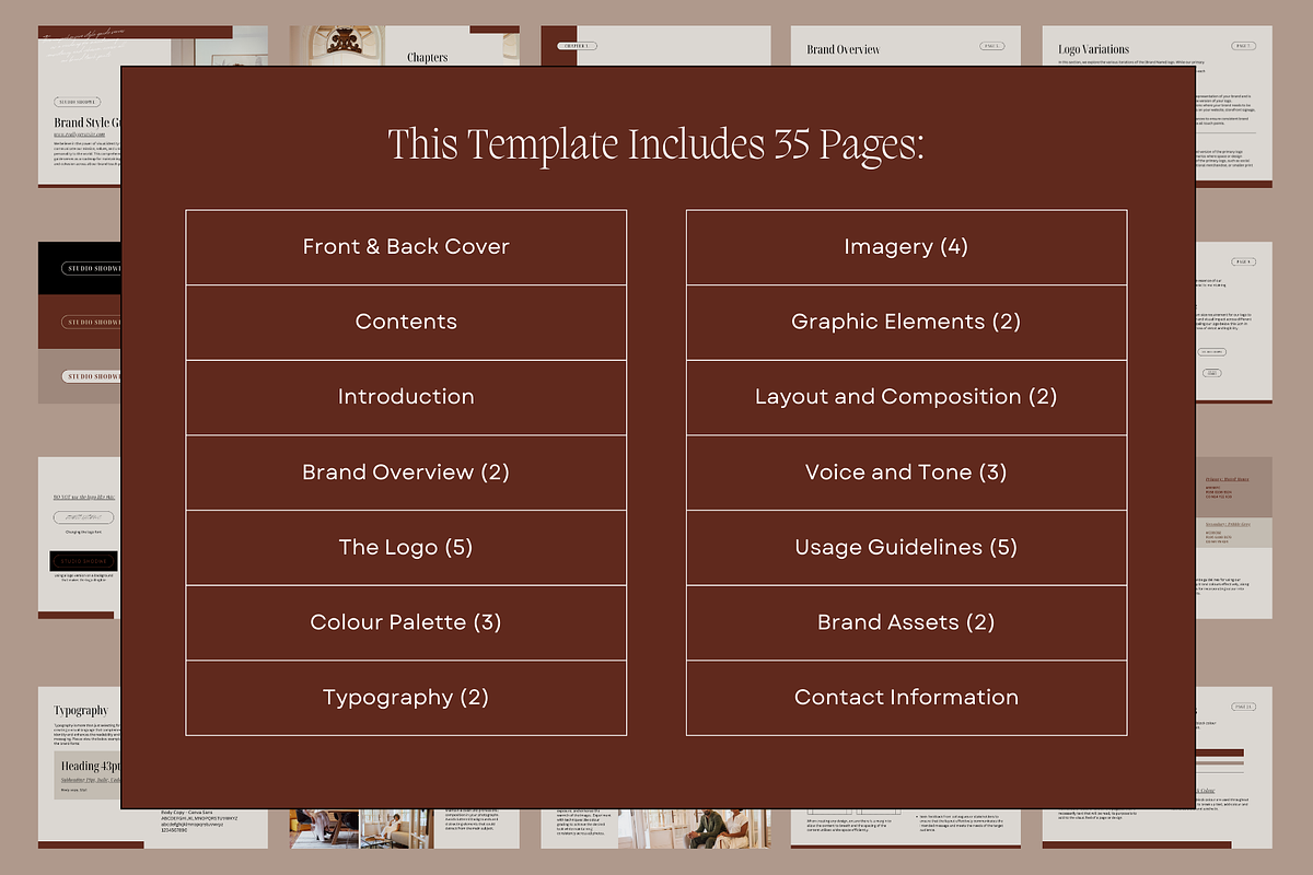 Brand Style Identity Guideline Canva, a Design Template by Rise and Roar Design (Photo 5 of 9)