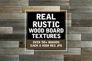 Real Rustic Wood Board Textures