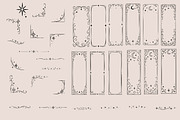 Celestial Boho Clipart – 96 Vectors, a Decorative Illustration by MuzaArtStudio (Thumbnail 9 of 10)