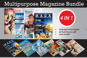 BUNDLE MULTIPURPOSE MAGAZINE  VOL. 1