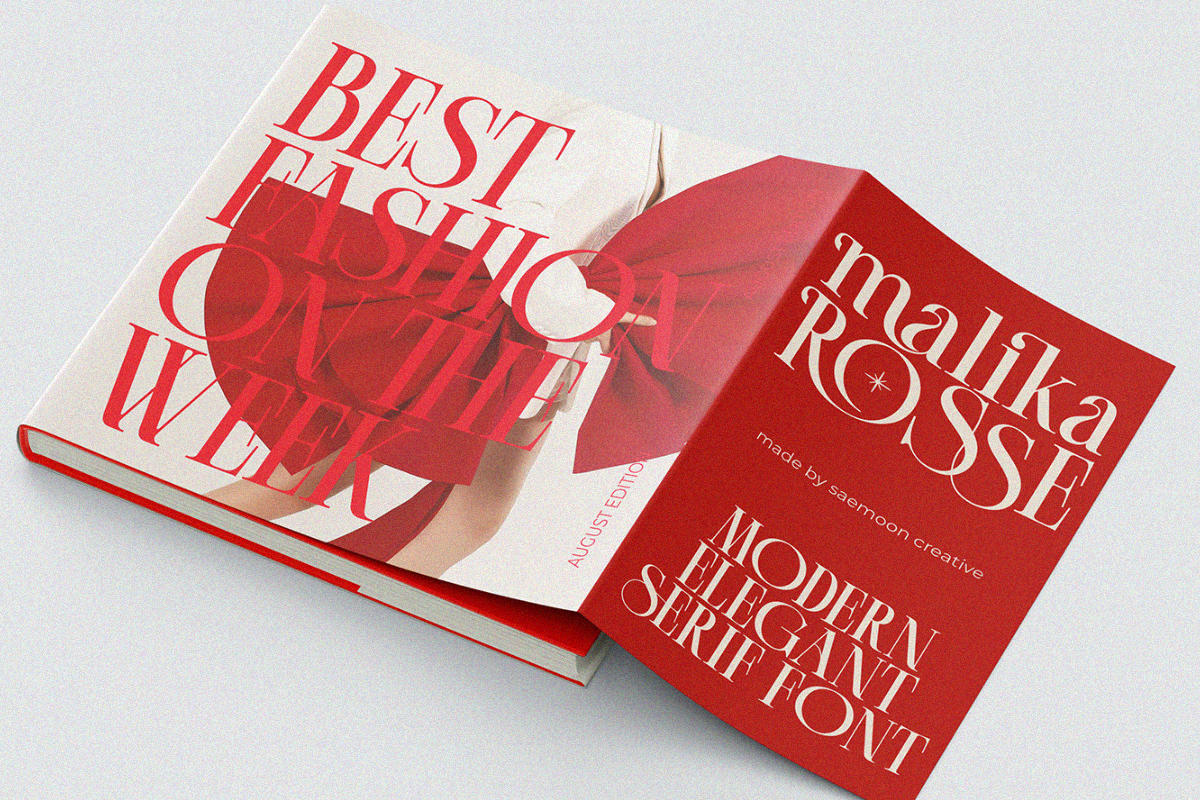 Malika Rosse, a Serif Font by saemoon creative (Photo 4 of 15)