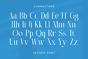Kegson, a Serif Font by Rahagita Studio (Thumbnail 9 of 11)