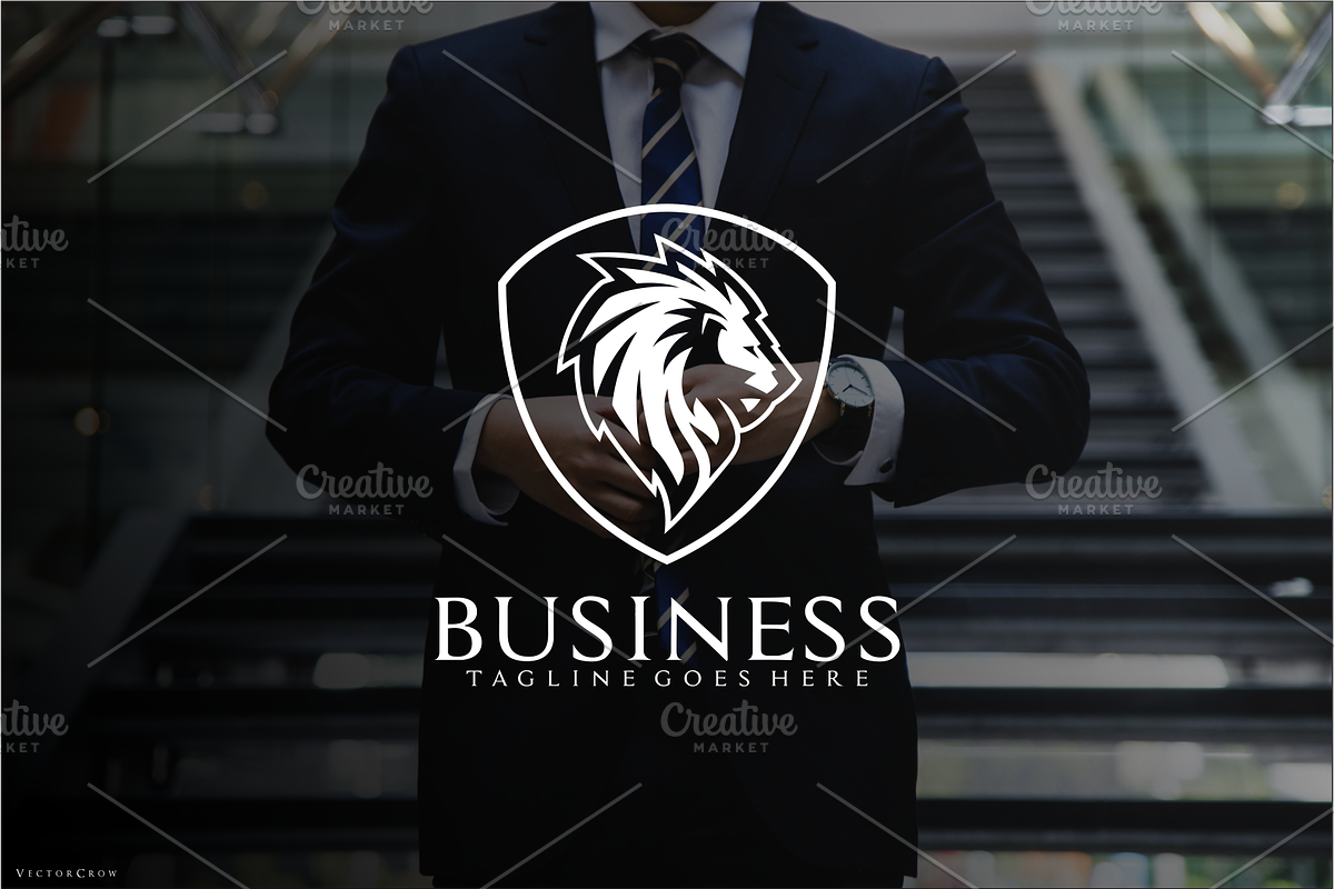 Royal Lion Shield Logo, a Branding & Logo Template by VectorCrow (Photo 5 of 6)