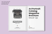 A4 Portrait Magazine Brochure Mockup, a Books & Magazine Mockup by Illusiongraphic (Thumbnail 7 of 28)