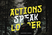 Shakuro - Brush Typeface, a Font by Letterhend Studio (Thumbnail 3 of 8)