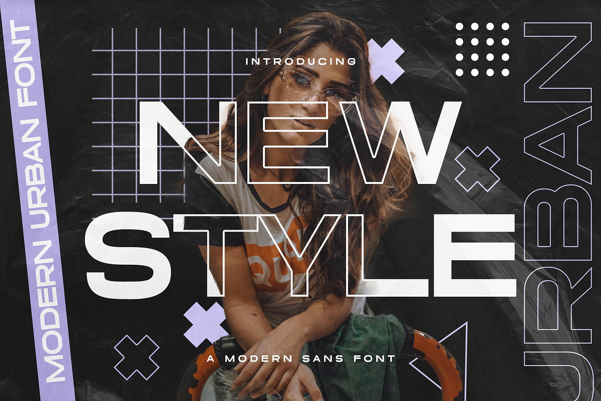 New Expanded Opentype Font, a Sans Serif Font by Graphicxell (Photo 1 of 7)