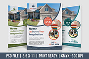 Real Estate Business Flyer, a Flyer Template by Dotnpix (Thumbnail 1 of 5)