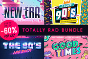 Totally Rad Bundle, a Graphic by Darumo Shop (Thumbnail 1 of 26)