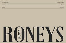 Roneys Drawn