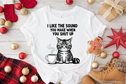 Funny Sarcastic Cat Sublimation, an Illustration by DreamArtGraphic (Thumbnail 5 of 5)