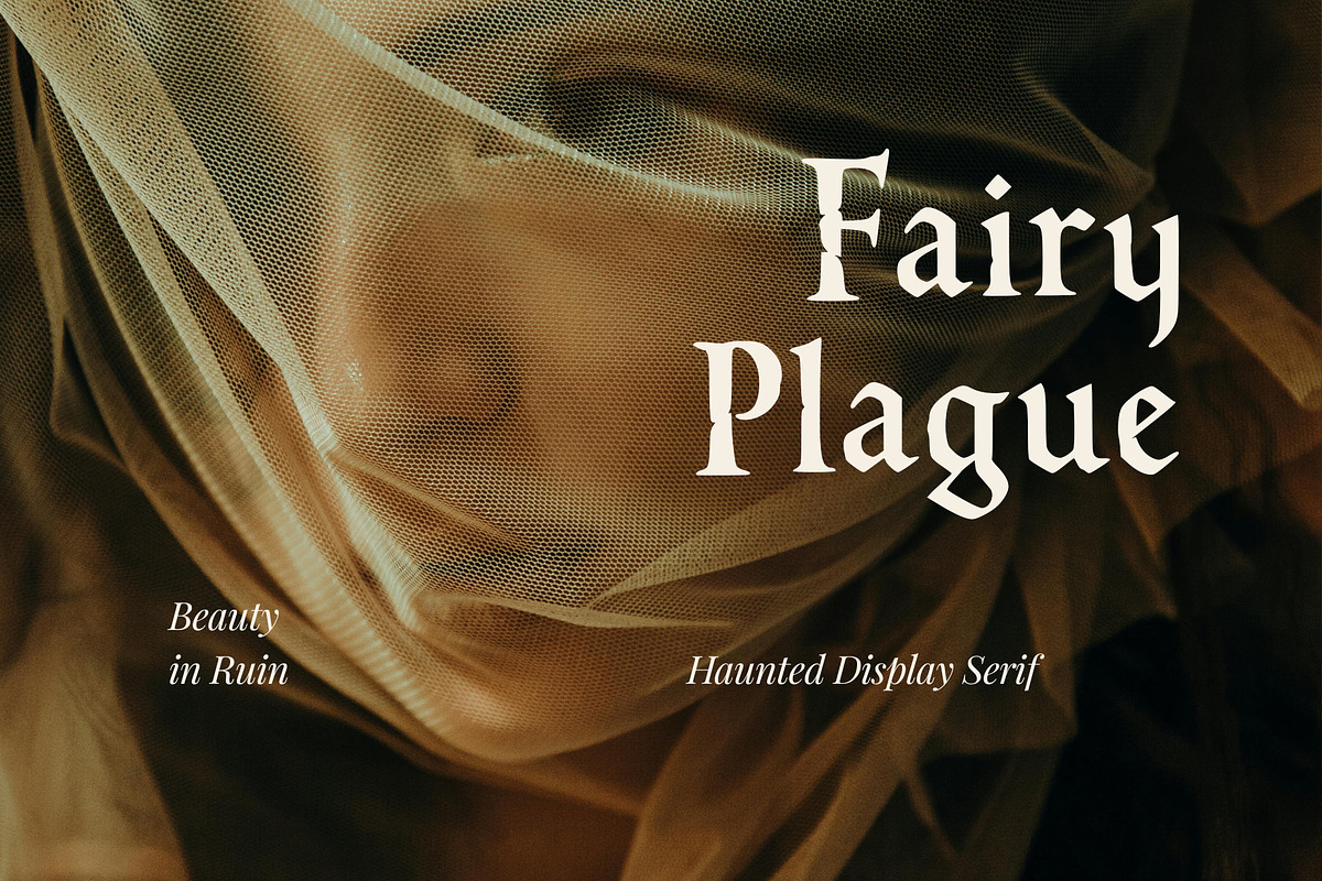 Dark Fairytale Display Serif Font, a Font by foxsong (Photo 1 of 6)
