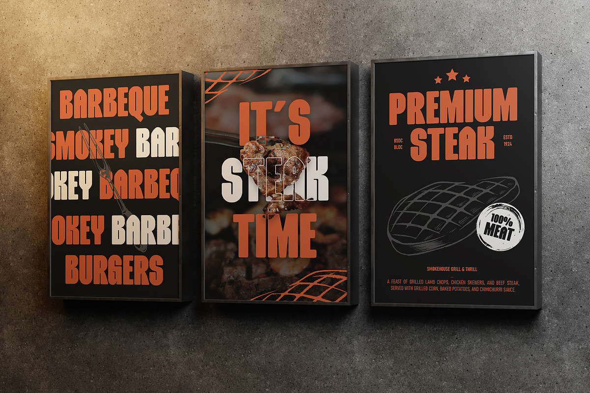 Guns & Smoke - Bold Condensed Sans, a Sans Serif Font by Typia Nesia (Photo 13 of 13)