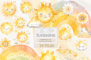 Here comes the son clipart, an Object Graphic by Invite to Clipart (Thumbnail 1 of 7)
