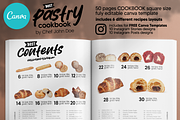 Canva Square Pastry Recipes Cookbook, a Magazine Template by DeLaGranSiete (Thumbnail 4 of 12)