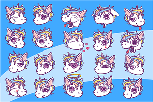 Unicorn's Emoticons