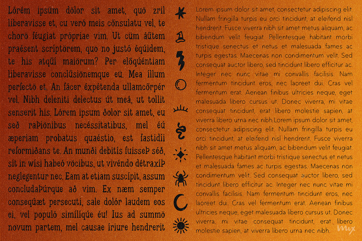 Moonrise Mystic — A Witchy Font Trio, a Serif Font by Mix Fonts (Photo 8 of 10)