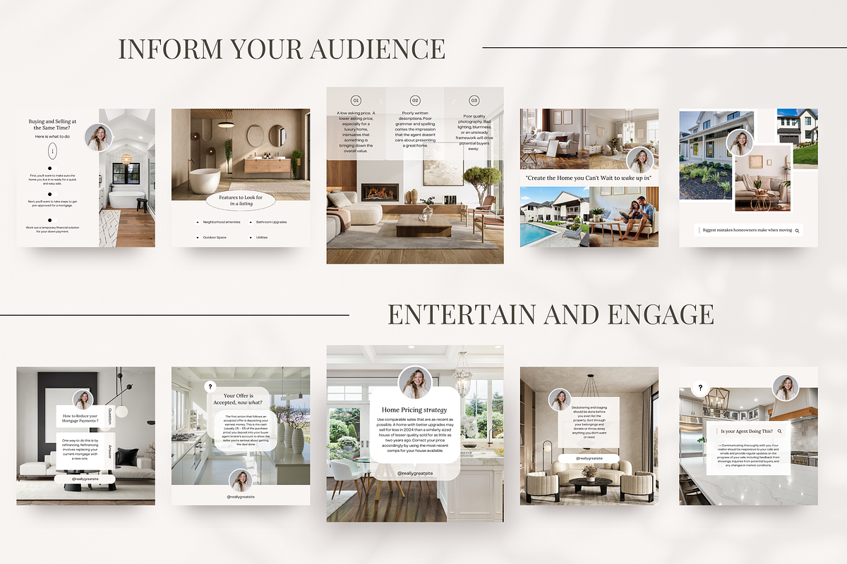 July Real Estate Posts with Captions, a Social Media Template by Marketing Templates Co. (Photo 6 of 10)