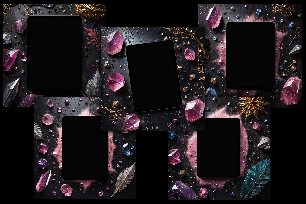 Crystal & Glitter IPad E-Book Mockup, an iPad Mockup by Sapphire X Designs (Photo 2 of 2)