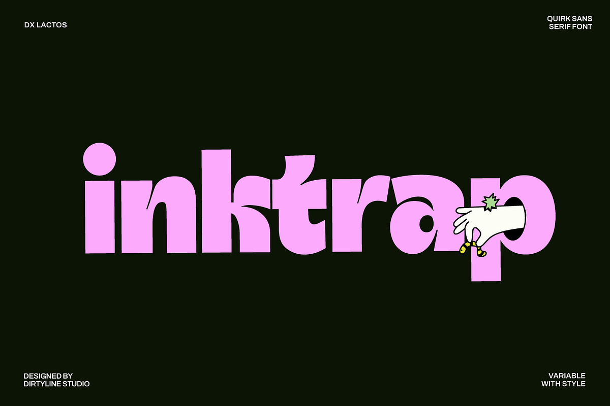 Dx Lactos - Quirk Font Variable, a Sans Serif Font by Dirtyline Studio (Photo 11 of 17)