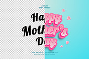 Text Effect Mother's Day, a Layer Style Add-On by Navy Graphic (Thumbnail 2 of 2)