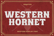 Western Hornet - Display Font
