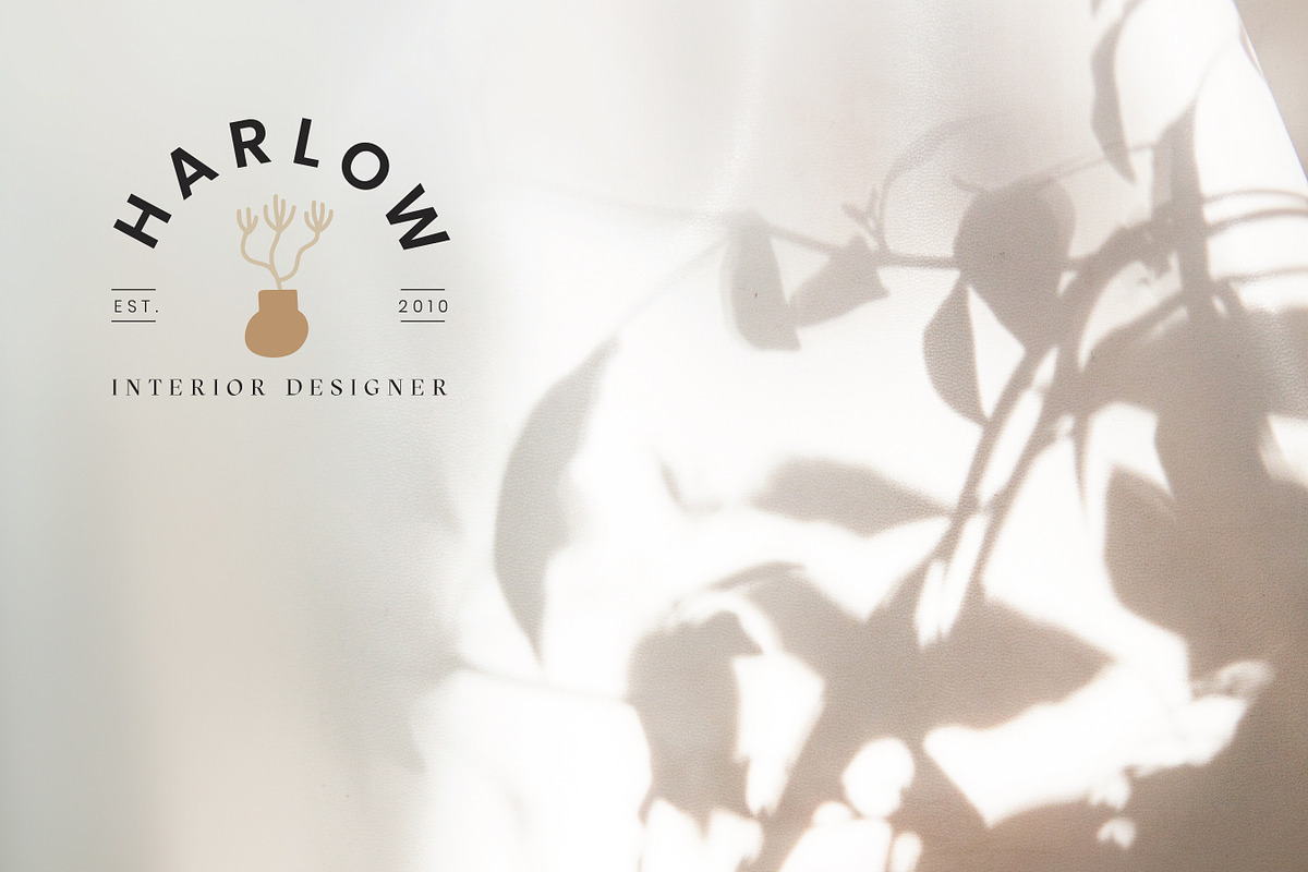 Harlow Premade Logo Kit, a Branding & Logo Template by Forth and Wild (Photo 10 of 10)