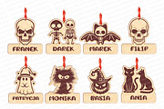 Halloween SVG Vector Graphics Set, an Object Graphic by MegaPrezencik (Thumbnail 5 of 6)