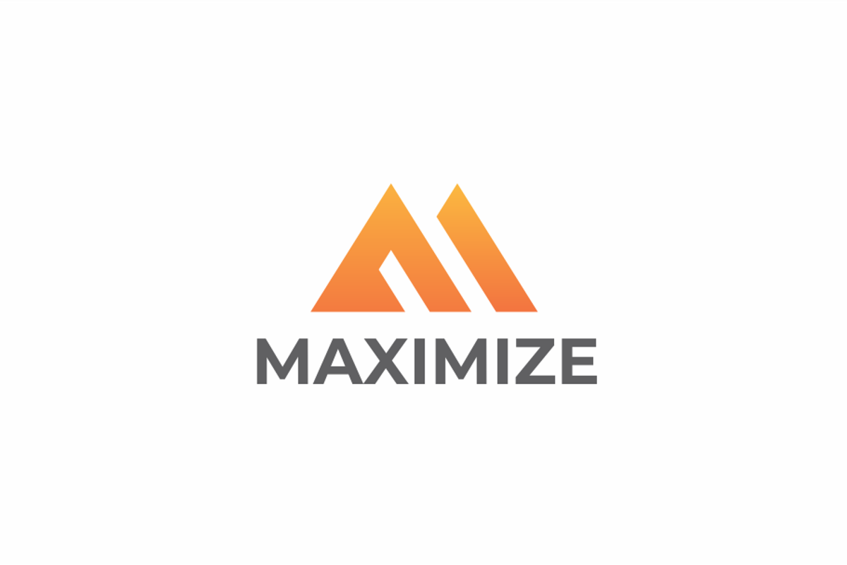 Maximize Letter M Logo Design, a Branding & Logo Template by yopie (Photo 1 of 3)