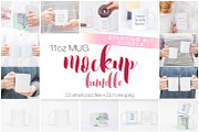 11oz Ceramic Mug Starting Kit Bundle, a Product Mockup by Inspire Mockups (Thumbnail 1 of 8)
