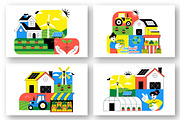 10 Sustainable Food Production, a Food Illustration by denayunebgt (Thumbnail 2 of 4)