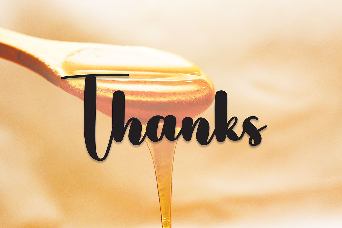 Honey | Script Font, a Script Font by Scratchones (Photo 6 of 8)