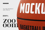 Basketball Ball Mockup Set, a Product Mockup by Country4k (Thumbnail 3 of 4)