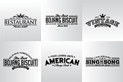 60 Vintage Badges and Logos Bundle, a Branding & Logo Template by shazi (Thumbnail 12 of 21)