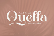 Quella Modern Serif Font, a Serif Font by Storytype Studio (Thumbnail 1 of 15)