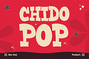 Chido Pop, a Sans Serif Font by Pinisi ART (Thumbnail 1 of 10)