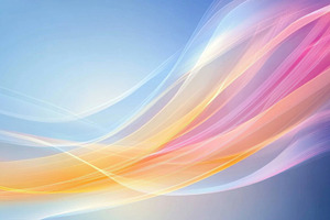 Colorful wave pattern with vibrant l, a Photo by Dvoevnore photos