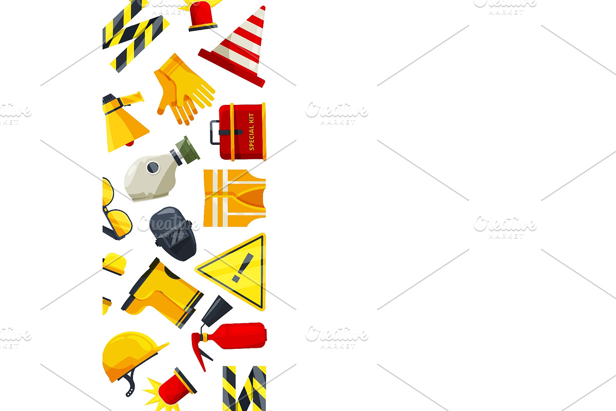 Yellow safety equipment and, a Pattern Graphic by Onyx (Photo 1 of 3)