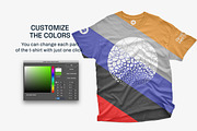 Gildan Mens Adult T-Shirt Mockups, a Shirt Mockup by GraphicHero (Thumbnail 4 of 9)