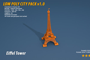 Low Poly City Pack 1