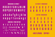 Manchinos - Condensed Rounded Font, a Sans Serif Font by roomspace creative lab (Thumbnail 11 of 12)