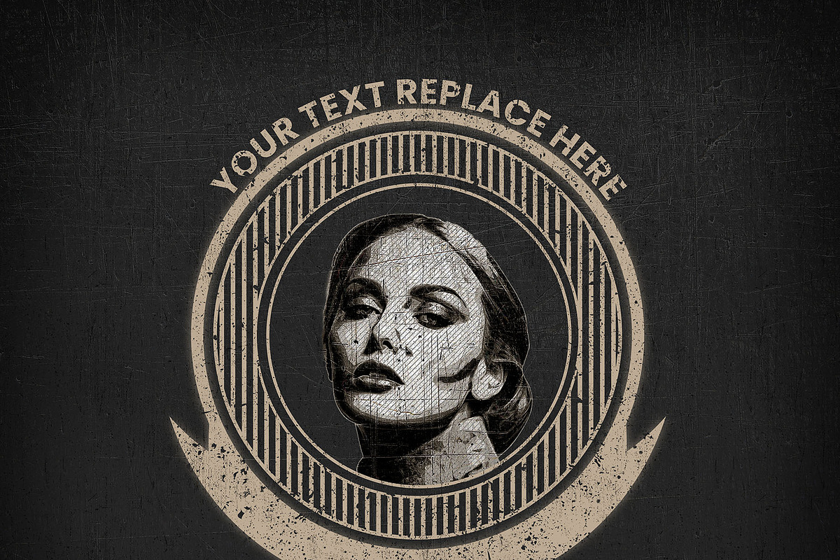 Ancient Coin Template For Photoshop, an Action Add-On by Photoshop Action (Photo 9 of 16)