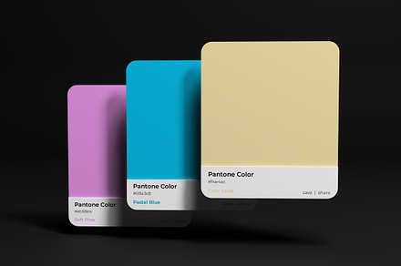Pantone Box Mockup, a Product Mockup by Voar Mockups
