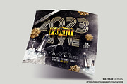 New Year Eve Party Flyer Template, a Flyer Template by Satgur Graphic Design (Thumbnail 4 of 4)