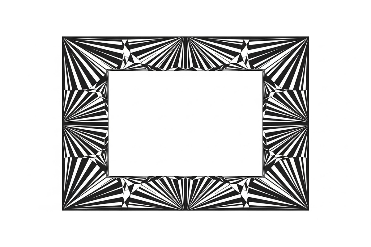 Art Deco Geometric Frame Bundle, an Illustration by jahid234 (Photo 4 of 31)
