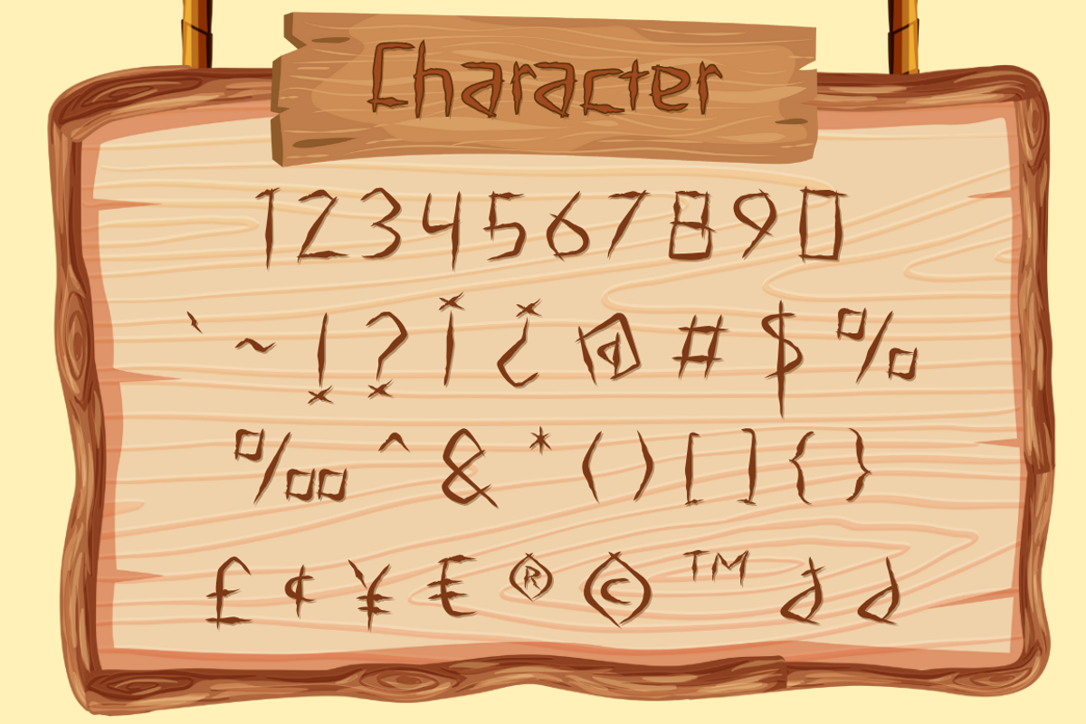 Carved Pine Wood - Display Font, a Handwritten Font by Attype (Photo 2 of 10)