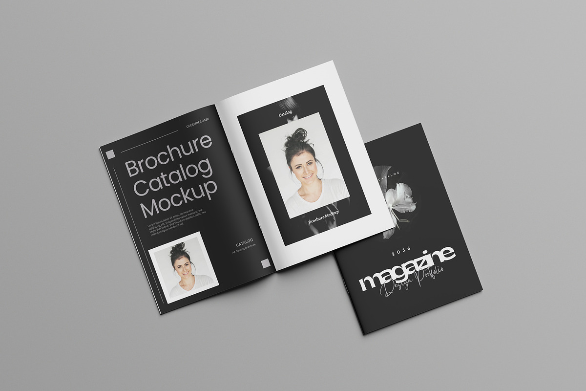 Catalog A4 Magazine Mockup, a Books & Magazine Mockup by AKMAL STUDIO (Photo 7 of 10)