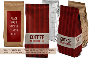 Coffee Pouch, Tea Pack, Paper Bag