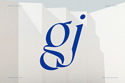 Frenchy Italic – Ligature Serif, a Serif Font by Krismagraph (Thumbnail 2 of 10)
